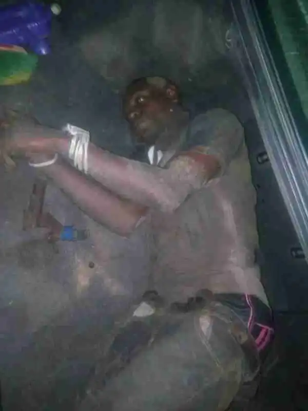 Man Tries To Kill His Own Mother After Attacking Her In Akwa Ibom (Graphic Photos)
